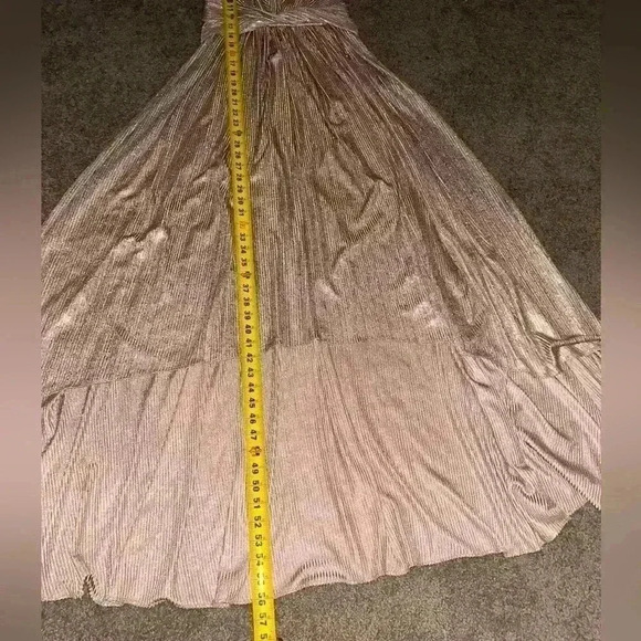 Ramy Brook Womens Tabitha Twist Front Maxi Evening Dress Gown - Picture 14 of 14